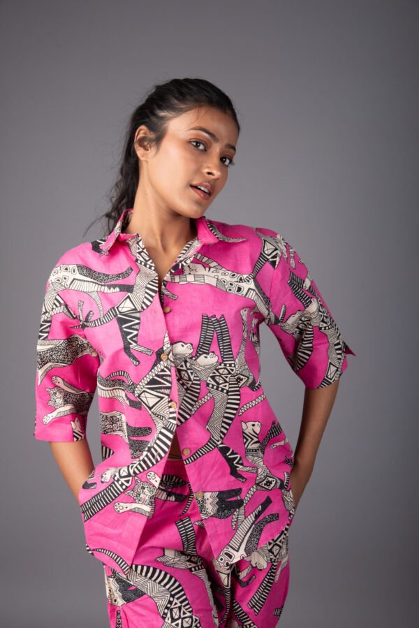 CAT IN CAIRO: LEISURE WEAR CO-ORD SET WITH POCKET PANTS - Image 3